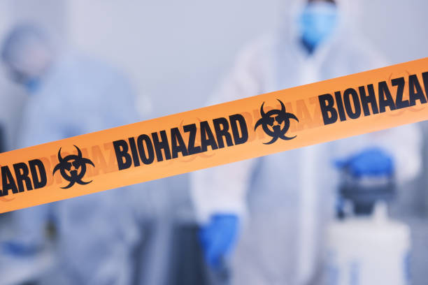 Professional Infectious Disease Decontamination technician working in Woodbury, NJ
